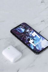 i12 Pro 3. Nesil Beyaz Bluetooth Kulaklık